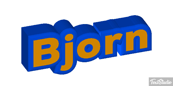Bjorn Efecto de texto