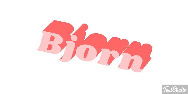 Bjorn Efecto de texto