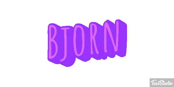 Bjorn Efecto de texto