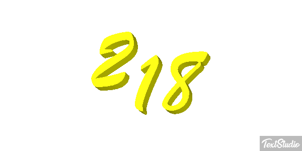 218 Tekst effect