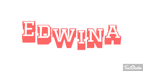 Edwina Effet de texte