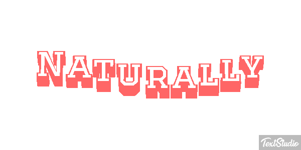 Naturally Text effect