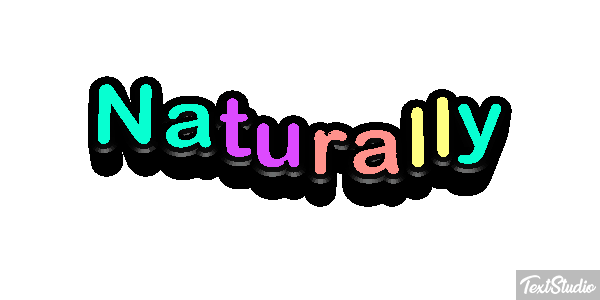 Naturally Text effect