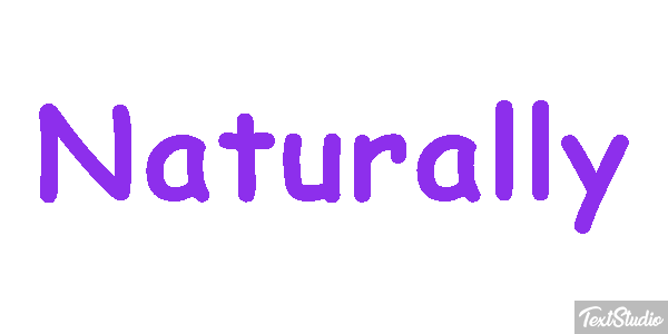 Naturally Text effect