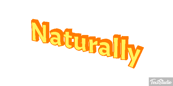 Naturally Text effect