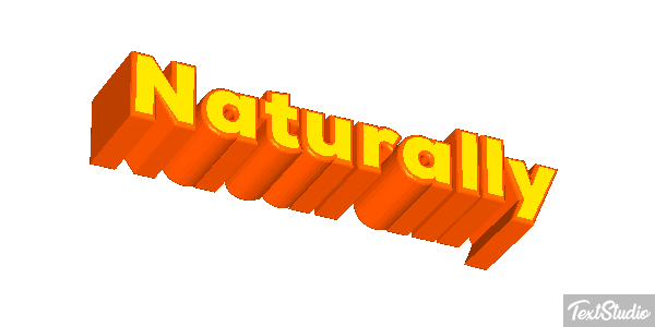 Naturally Text effect