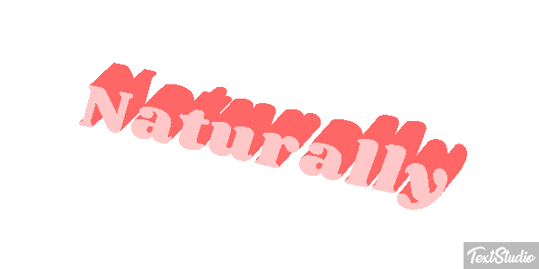 Naturally Text effect