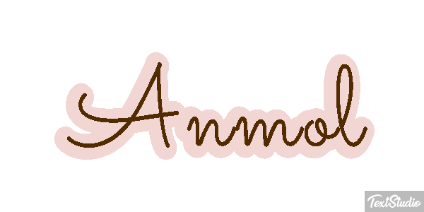 Anmol Texteffekt
