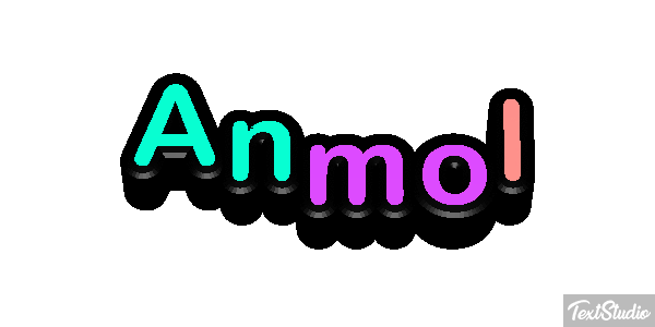Anmol Texteffekt
