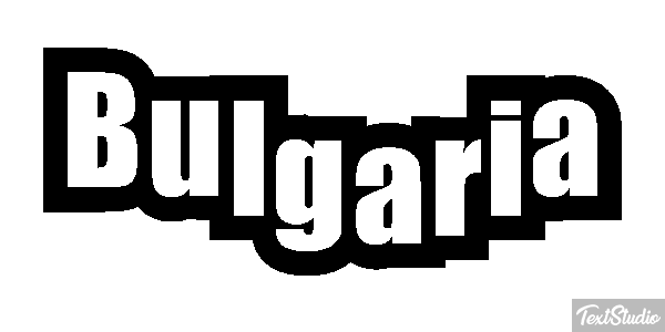 Bulgaria Text effect