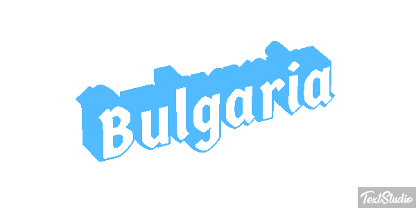 Bulgaria Text effect