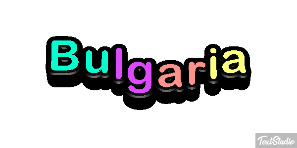 Bulgaria Text effect