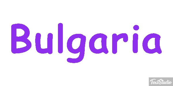 Bulgaria Text effect