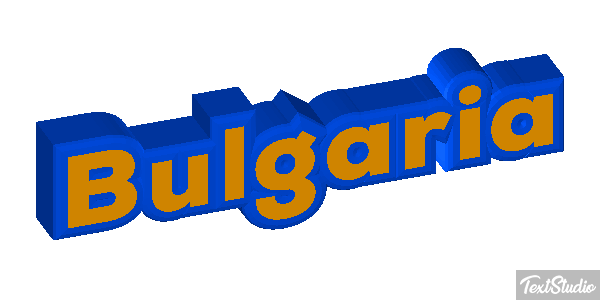 Bulgaria Text effect