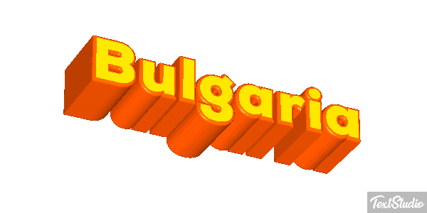 Bulgaria Text effect