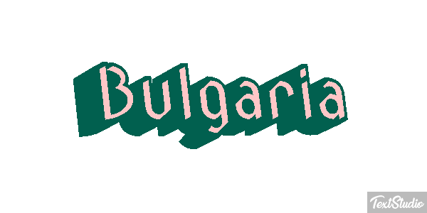 Bulgaria Text effect
