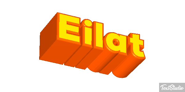 Eilat Effetto testo