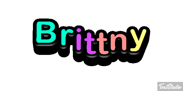 Brittny Effetto testo