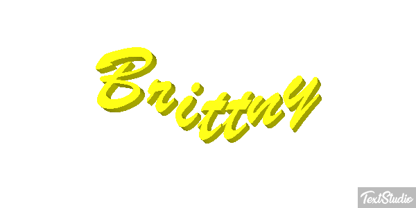 Brittny Effetto testo