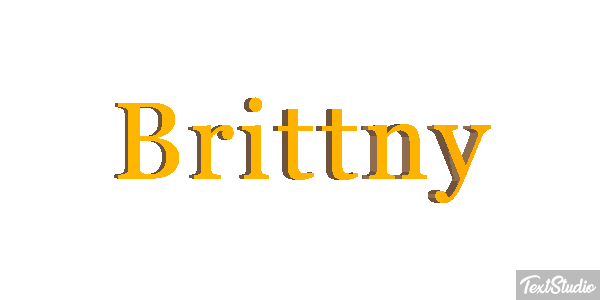 Brittny Effetto testo
