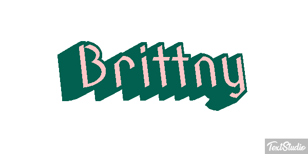 Brittny Effetto testo