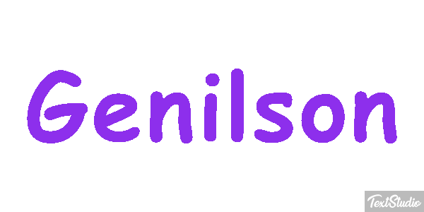Genilson Texteffekt