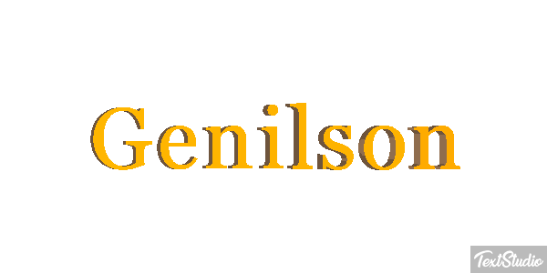 Genilson Texteffekt