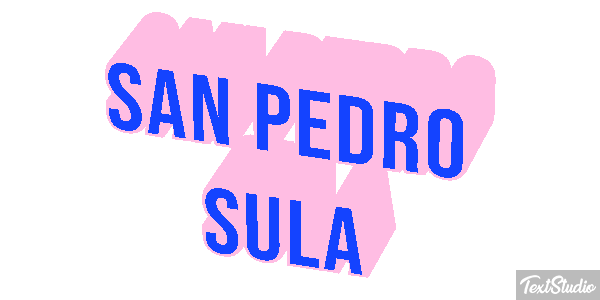 San Pedro Sula Effetto testo
