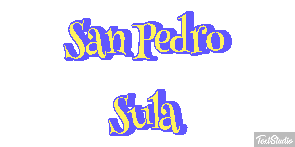 San Pedro Sula Effetto testo