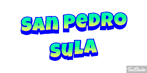San Pedro Sula Effetto testo