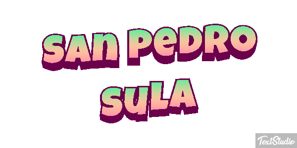 San Pedro Sula Effetto testo