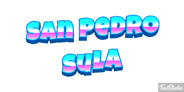 San Pedro Sula Effetto testo