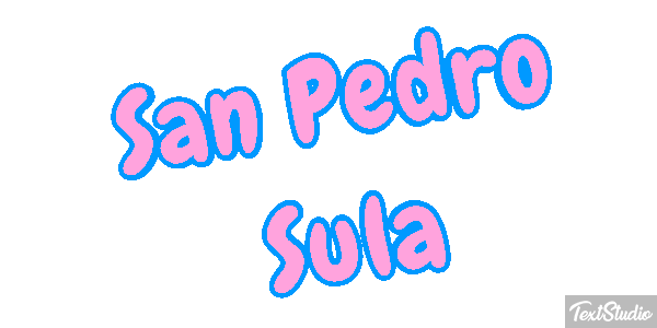 San Pedro Sula Effetto testo