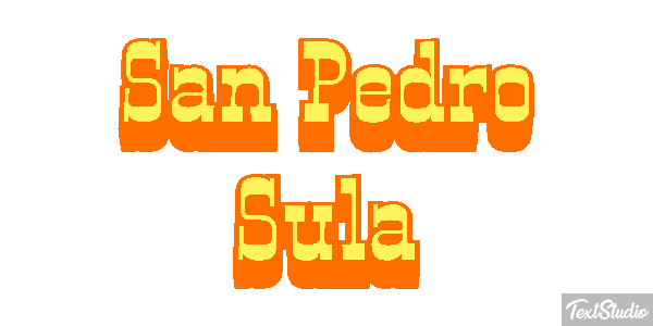 San Pedro Sula Effetto testo