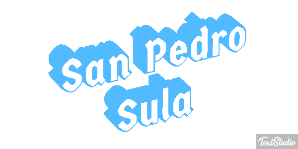 San Pedro Sula Effetto testo