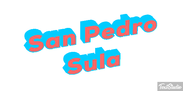 San Pedro Sula Effetto testo
