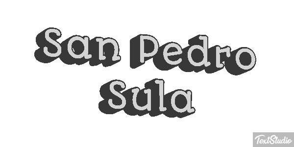 San Pedro Sula Effetto testo