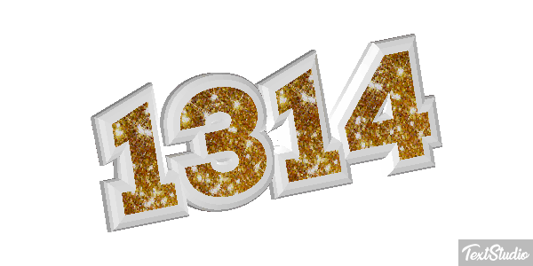 1314 Text effect
