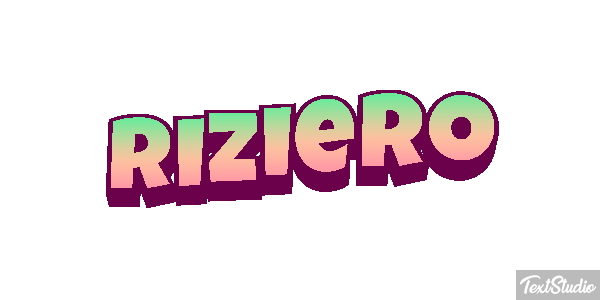 Riziero Текстовый эффект