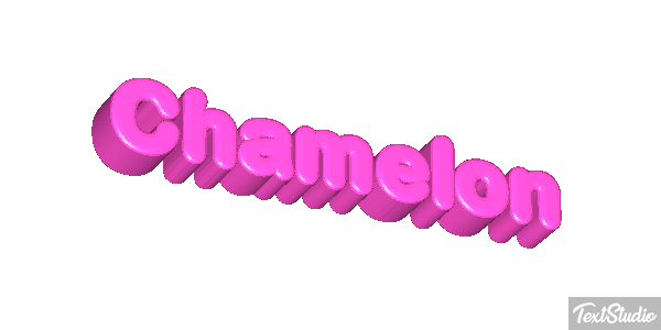 Chamelon Effet de texte