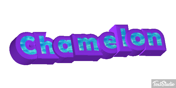 Chamelon Effet de texte