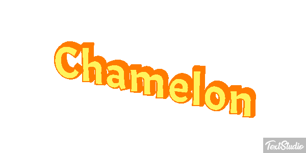 Chamelon Effet de texte