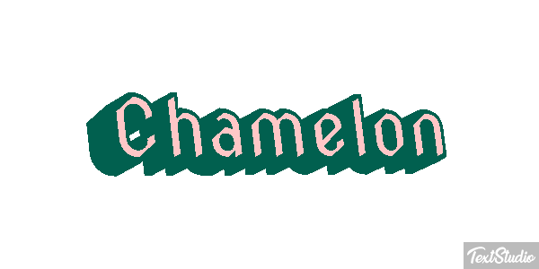 Chamelon Effet de texte
