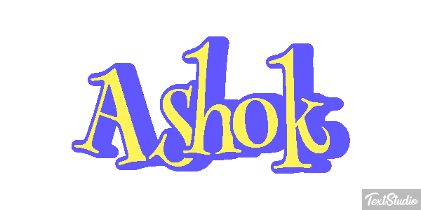 Ashok Effet de texte