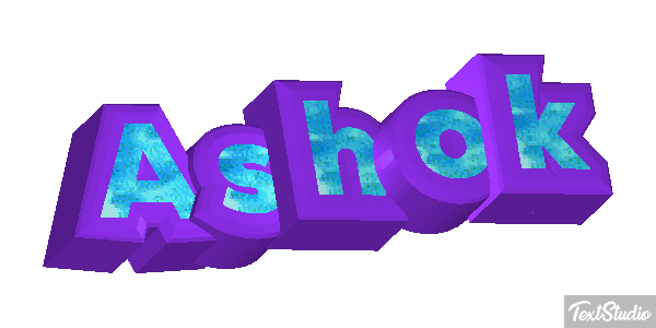 Ashok Effet de texte