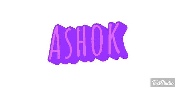 Ashok Effet de texte