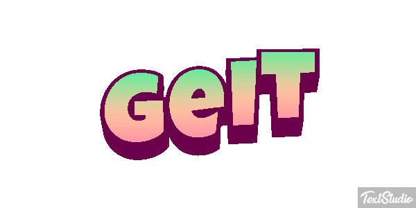 Geit Tekst effect