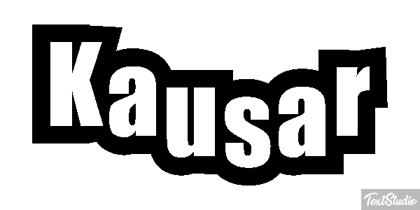 Kausar Effetto testo