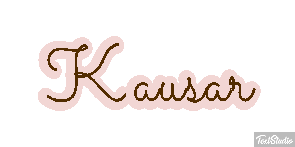 Kausar Effetto testo