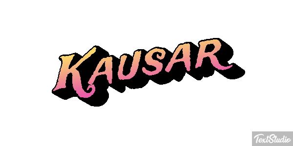 Kausar Effetto testo